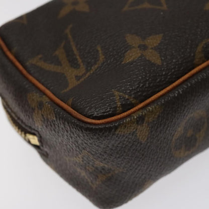 Louis Vuitton Wapity Trousse Pouch Monogram Canvas, BROWN, CANVAS, Clutche & pouche