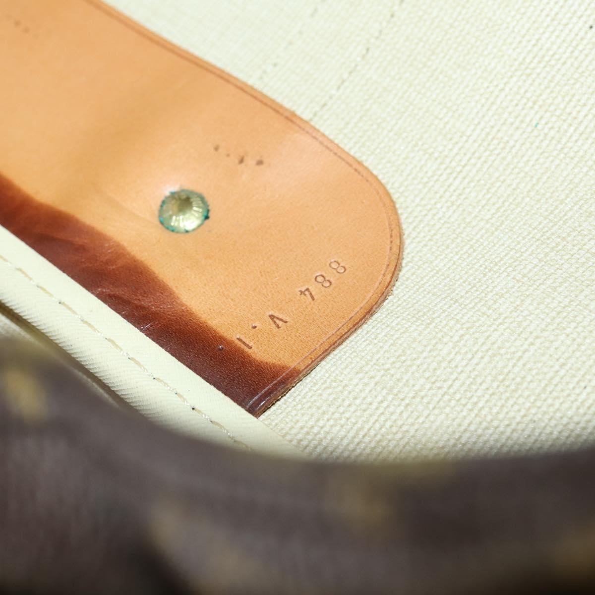 Louis Vuitton Sirius Handbag Monogram Canvas, BROWN, CANVAS, Travel bag