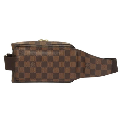 Louis Vuitton Geronimos Waist Bag Damier, BROWN, CANVAS, Shoulder bag