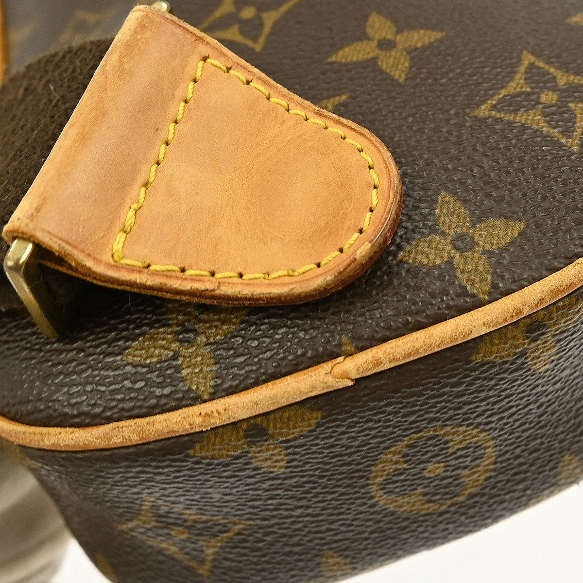 Louis Vuitton Pochette Gange Monogram Canvas, BROWN, CANVAS, Clutche & pouche