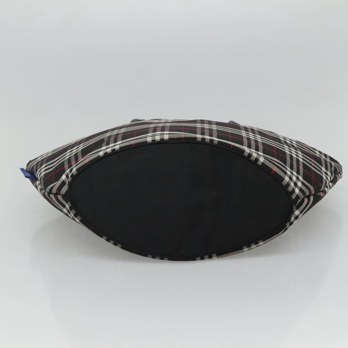 Burberry Nova Check Tote Nylon, BLACK, NYLON, Tote bag