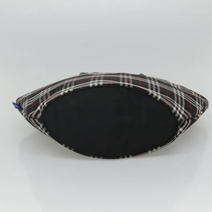 Burberry Nova Check Tote Nylon, BLACK, NYLON, Tote bag