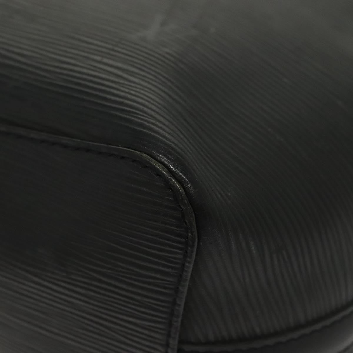 Louis Vuitton Mandara Handbag Epi Leather, BLACK, LEATHER, Shoulder bag