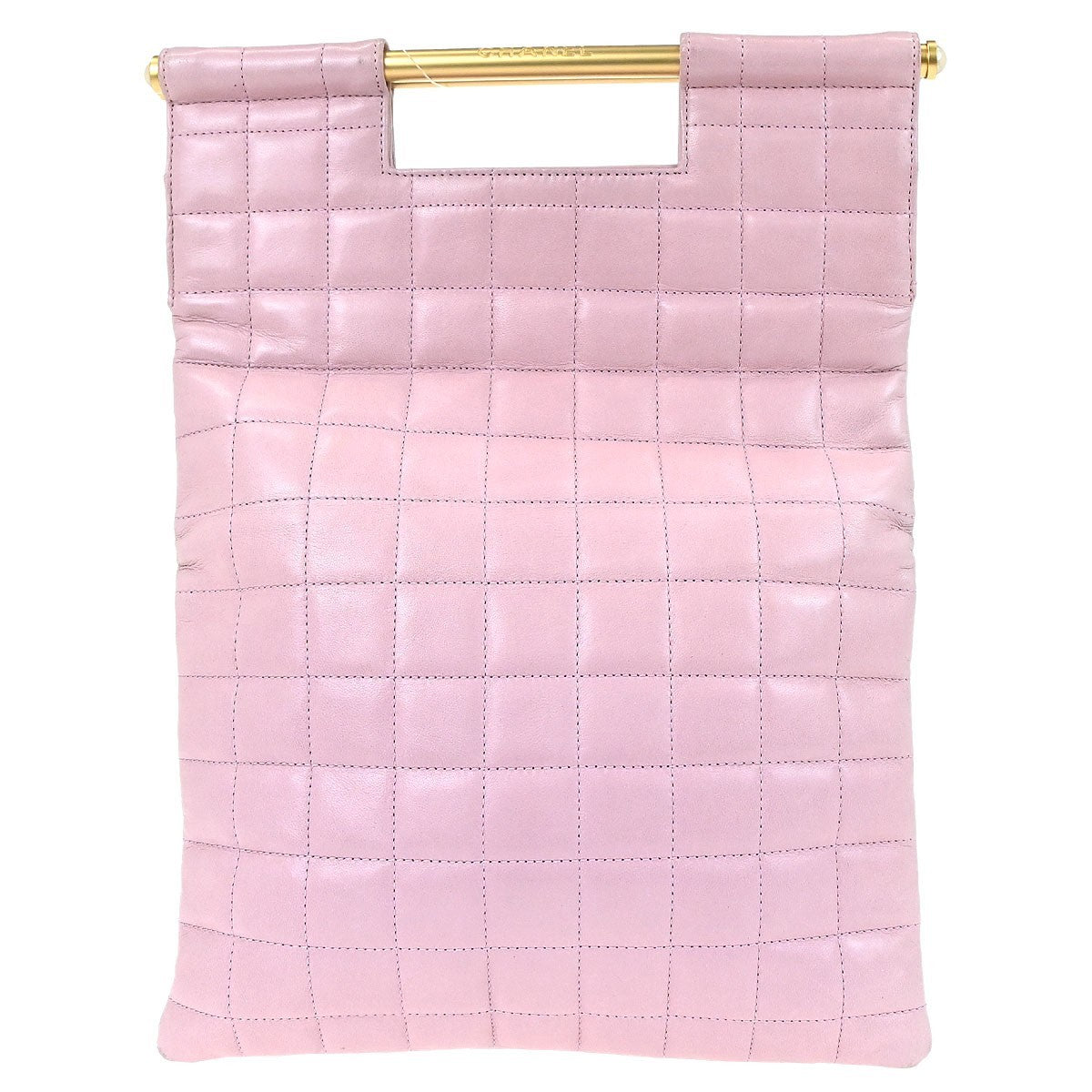 Chanel Chanel Coco Mark Leather Tote bag leather, Pink, Leather, Handbag