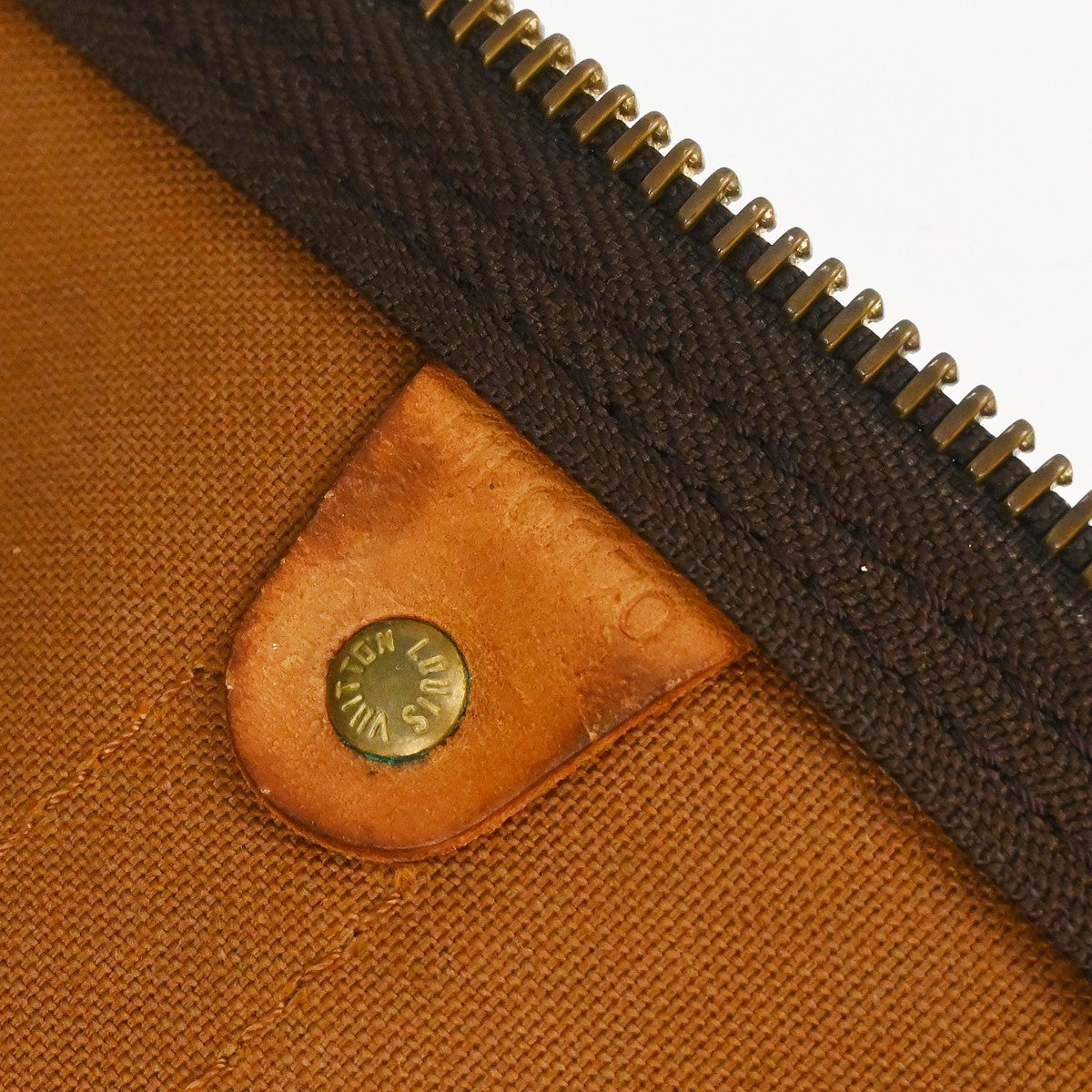 Louis Vuitton Keepall Bag Monogram Canvas, Brown, Canvas, Travel Bag