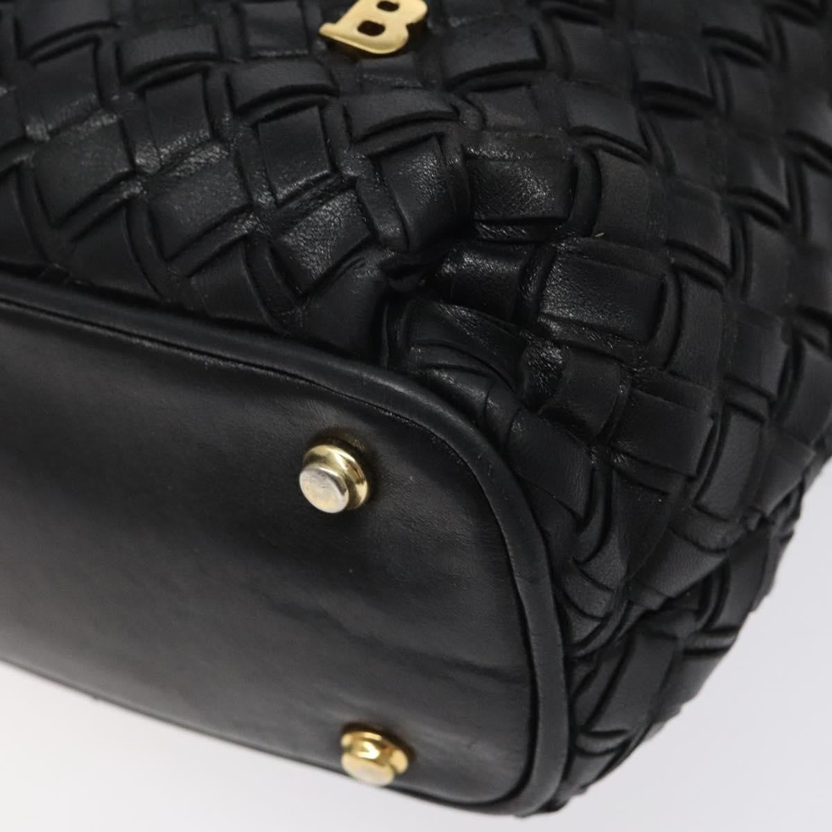 Bally Vintage Shoulder Bag Quilted leather, Black, Leather, Shoulder Bag