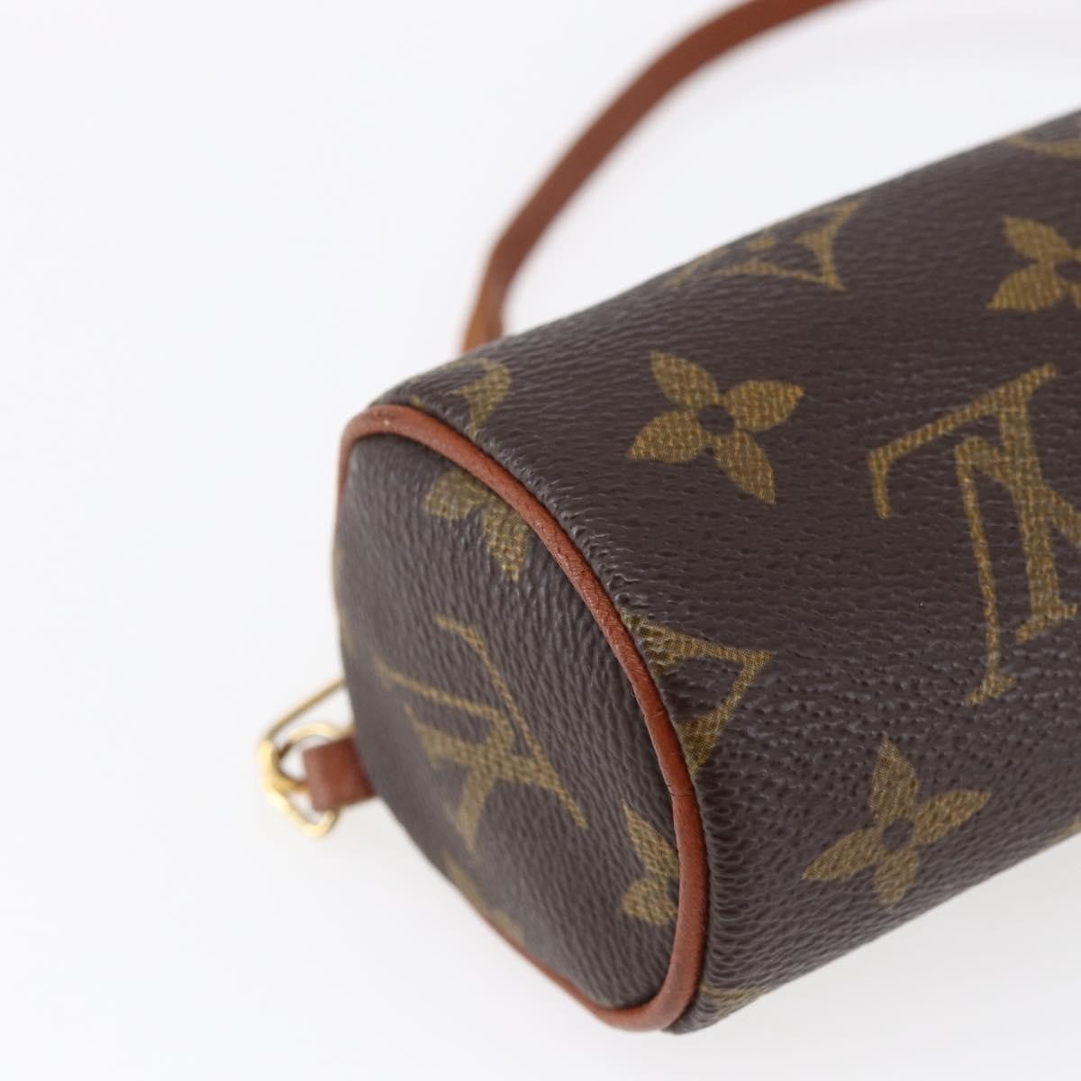 Louis Vuitton Papillon Pochette Monogram Canvas, BROWN, CANVAS, Handbag