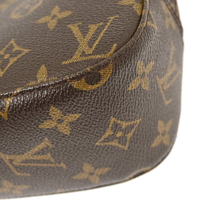 Louis Vuitton Spontini Handbag Monogram Canvas, BROWN, CANVAS, Handbag