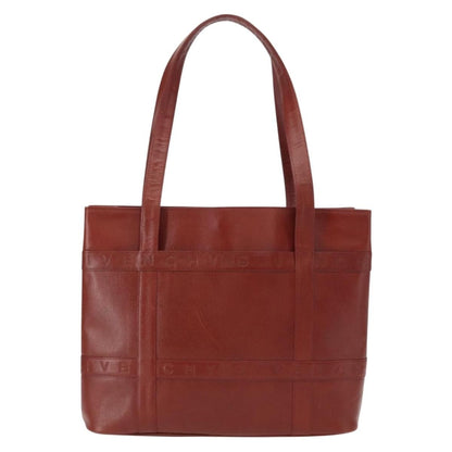 Givenchy Vintage Tote Bag Leather, BROWN, LEATHER, Tote bag