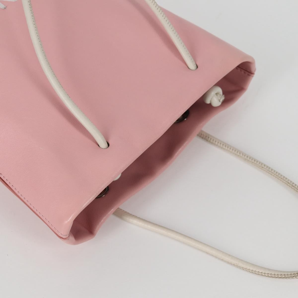 Chanel Essential Shopping Tote Leather, PINK, LEATHER, Tote bag