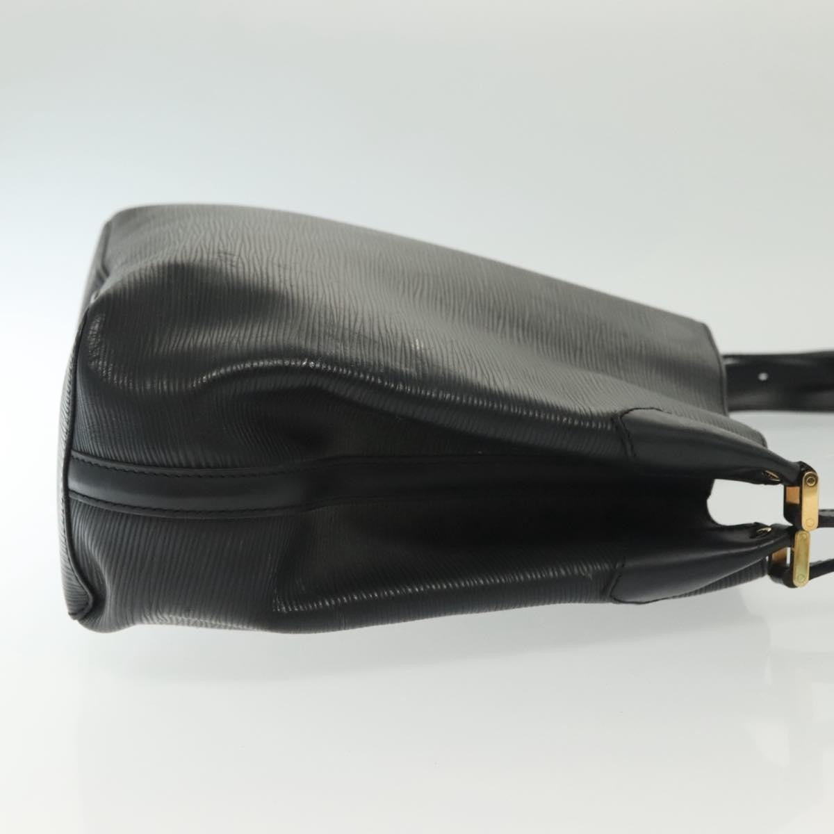 Louis Vuitton Mandara Handbag Epi Leather, BLACK, LEATHER, Shoulder bag