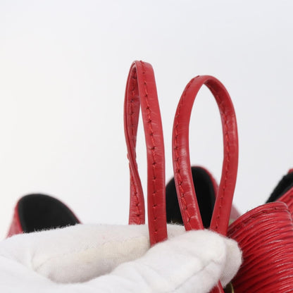 Louis Vuitton Petit Noe Handbag Epi Leather, RED, LEATHER, Handbag