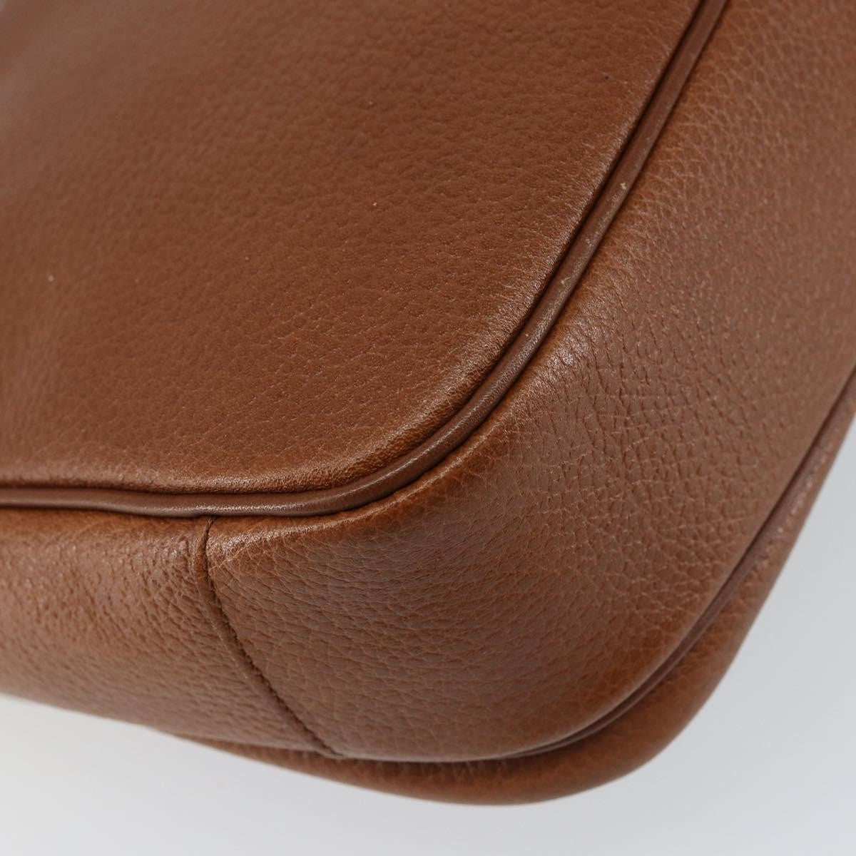 Burberry Flap Shoulder Bag Leather, BEIGE, LEATHER, Shoulder bag