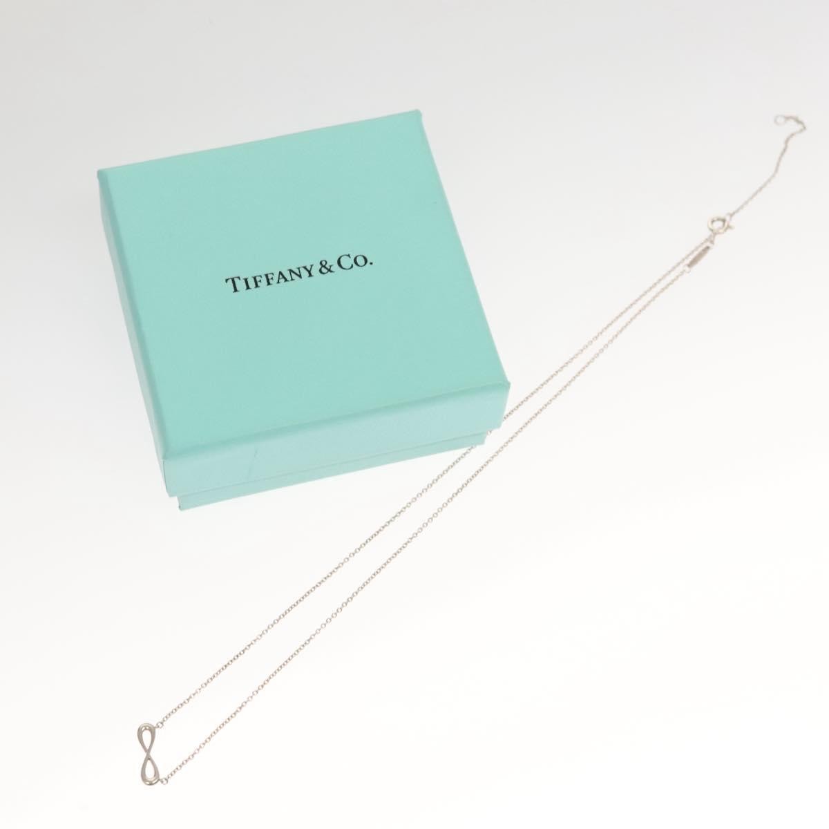 Tiffany & Co. Infinity Pendant Necklace Silver, SILVER, SILVER, Necklace