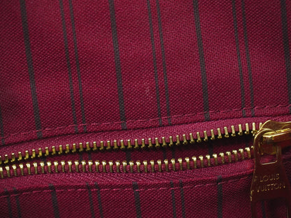 Louis Vuitton Citadine Handbag Monogram Empreinte Leather, BURGUNDY, LEATHER, Handbag