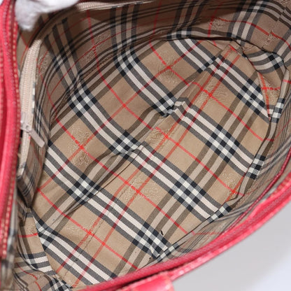 Burberry Vintage tote bag Leather, RED, LEATHER, Tote bag