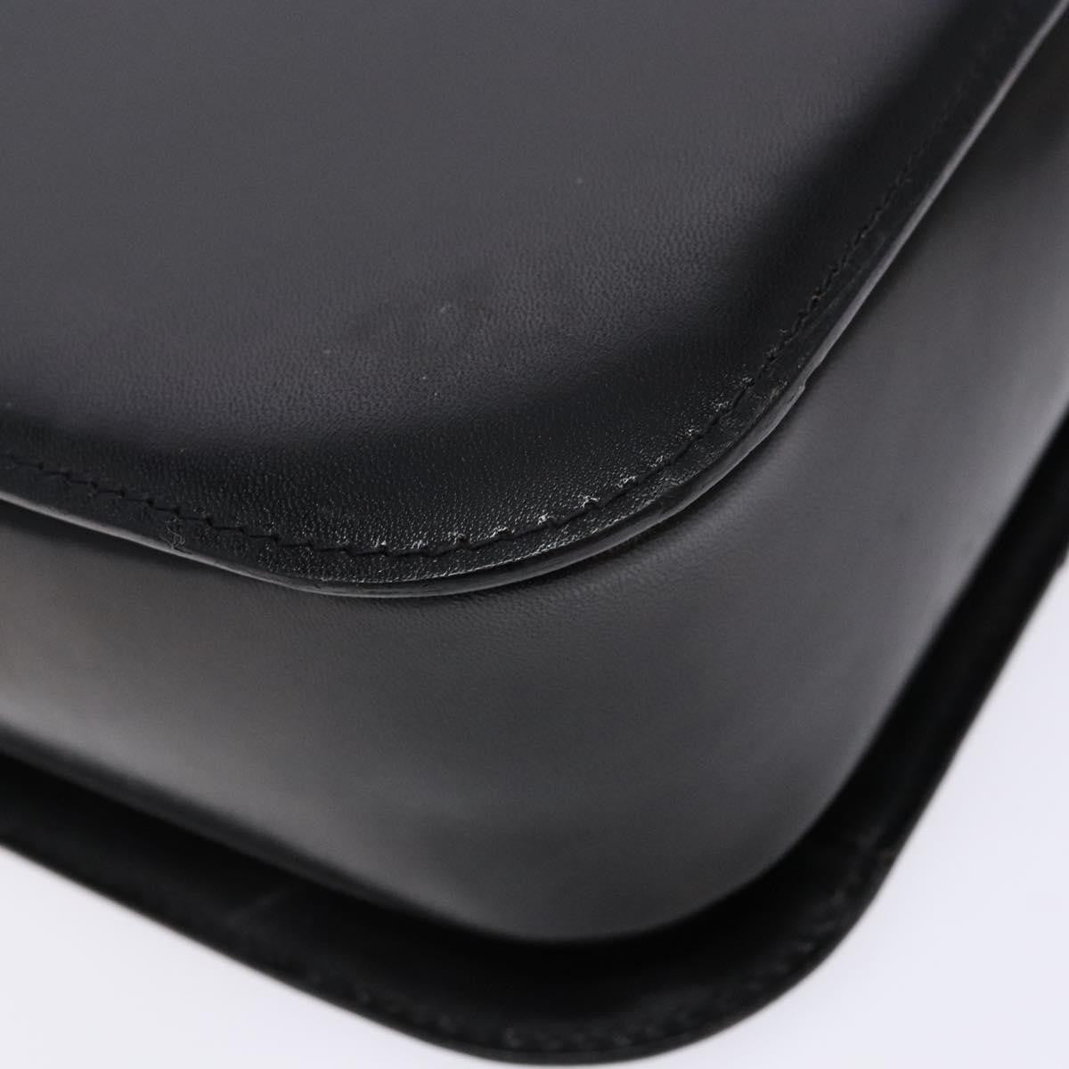 Bally Handbag Leather, Black, Leather, Handbag