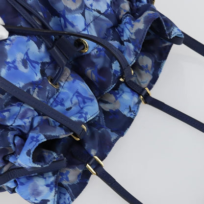 Louis Vuitton Noefull Handbag Ikat Nylon, BLUE, NYLON, Handbag