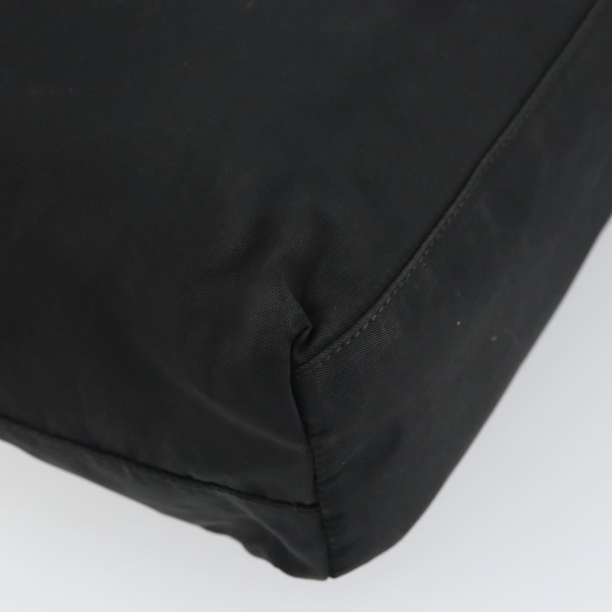 Prada Vintage Tote Nylon, BLACK, NYLON, Tote bag