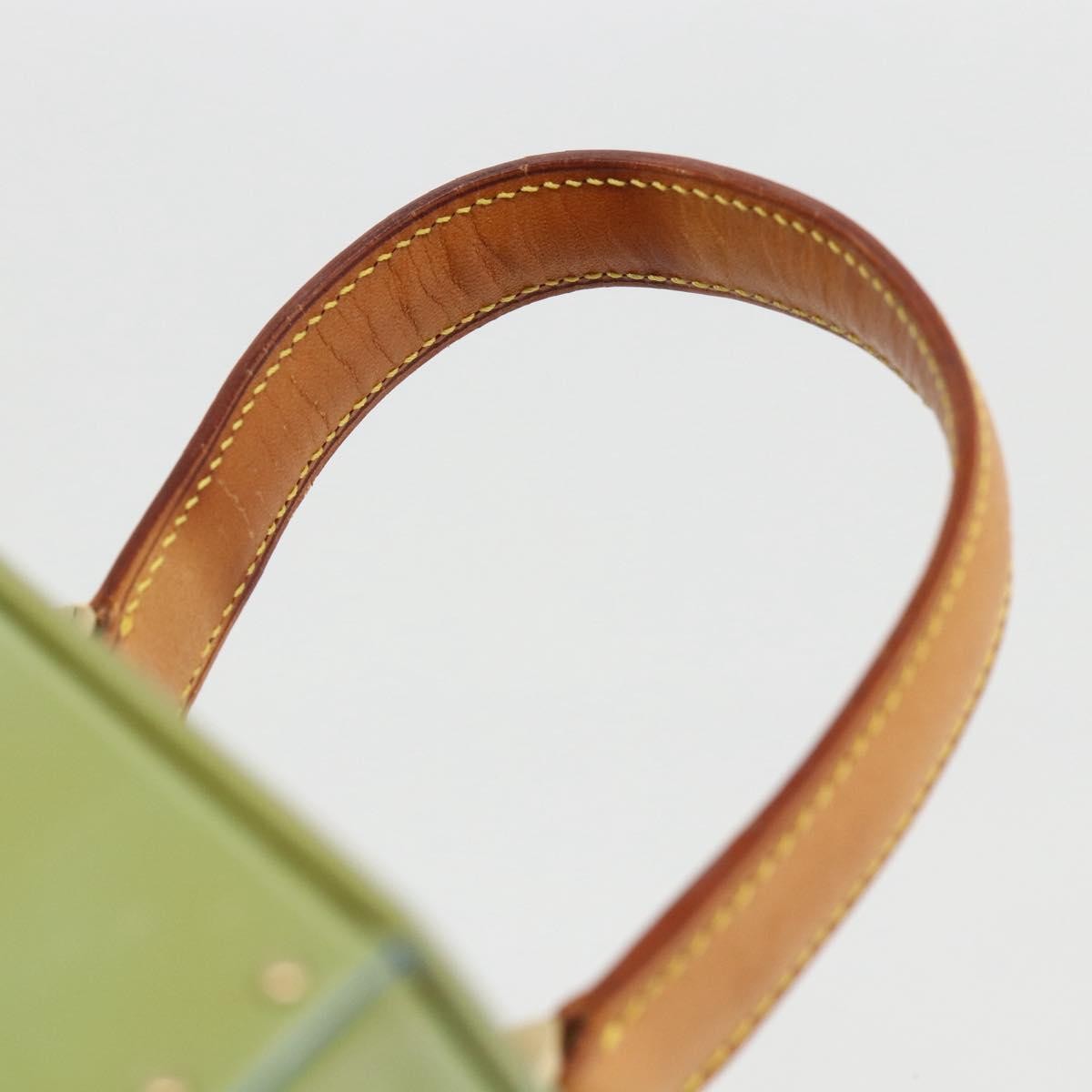 Louis Vuitton Bleecker Box Bag Monogram Vernis, GREEN, PATENT_LEATHER, Clutche & pouche