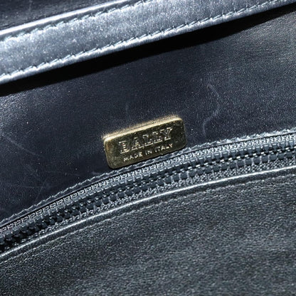 Bally Vintage Shoulder Bag Leather, Black, Leather, Shoulder Bag