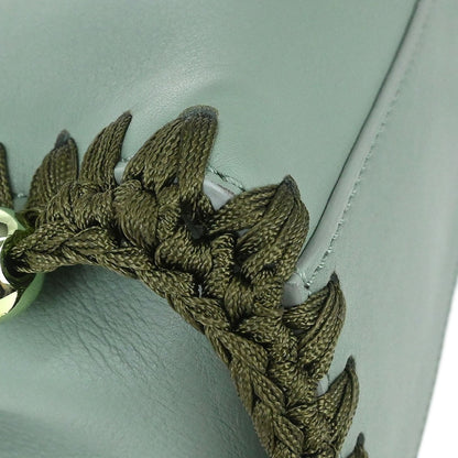 Fendi Peekaboo Bag Leather, Green, Leather, Handbag