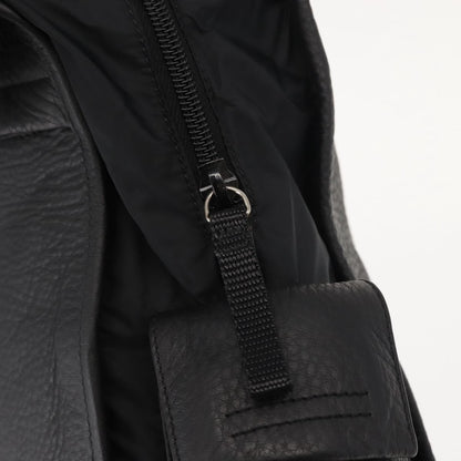 Prada Sport Briefcase Nylon and Leather, BLACK, NYLON, Briefcase