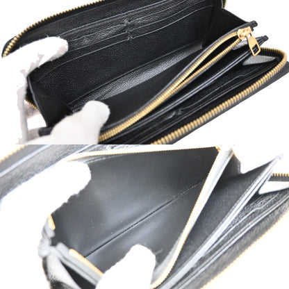Louis Vuitton Portefeuille zippy Monogramme Empreinte Monogramme Empreinte, BLACK, LEATHER, Wallets