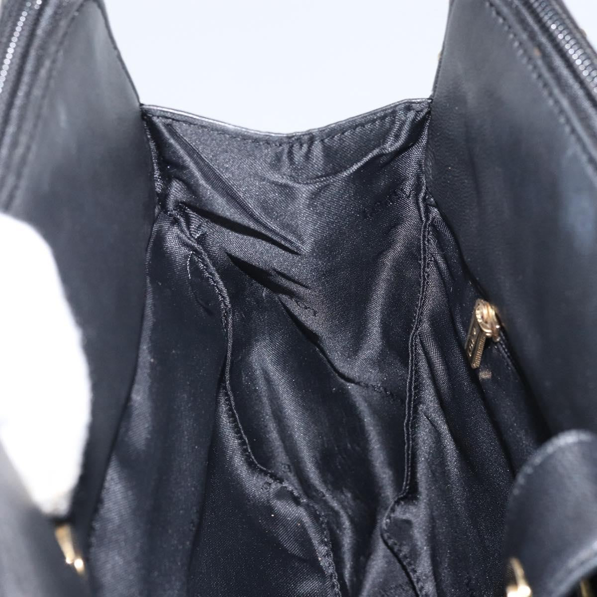 Loewe Vintage Handbag Leather, BLACK, LEATHER, Handbag