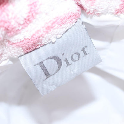 Christian Dior Vintage Trotter Pouch Pile, Pink, Canvas, Clutch