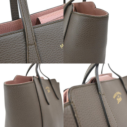 Gucci Swing Tote Leather, BROWN, LEATHER, Tote bag