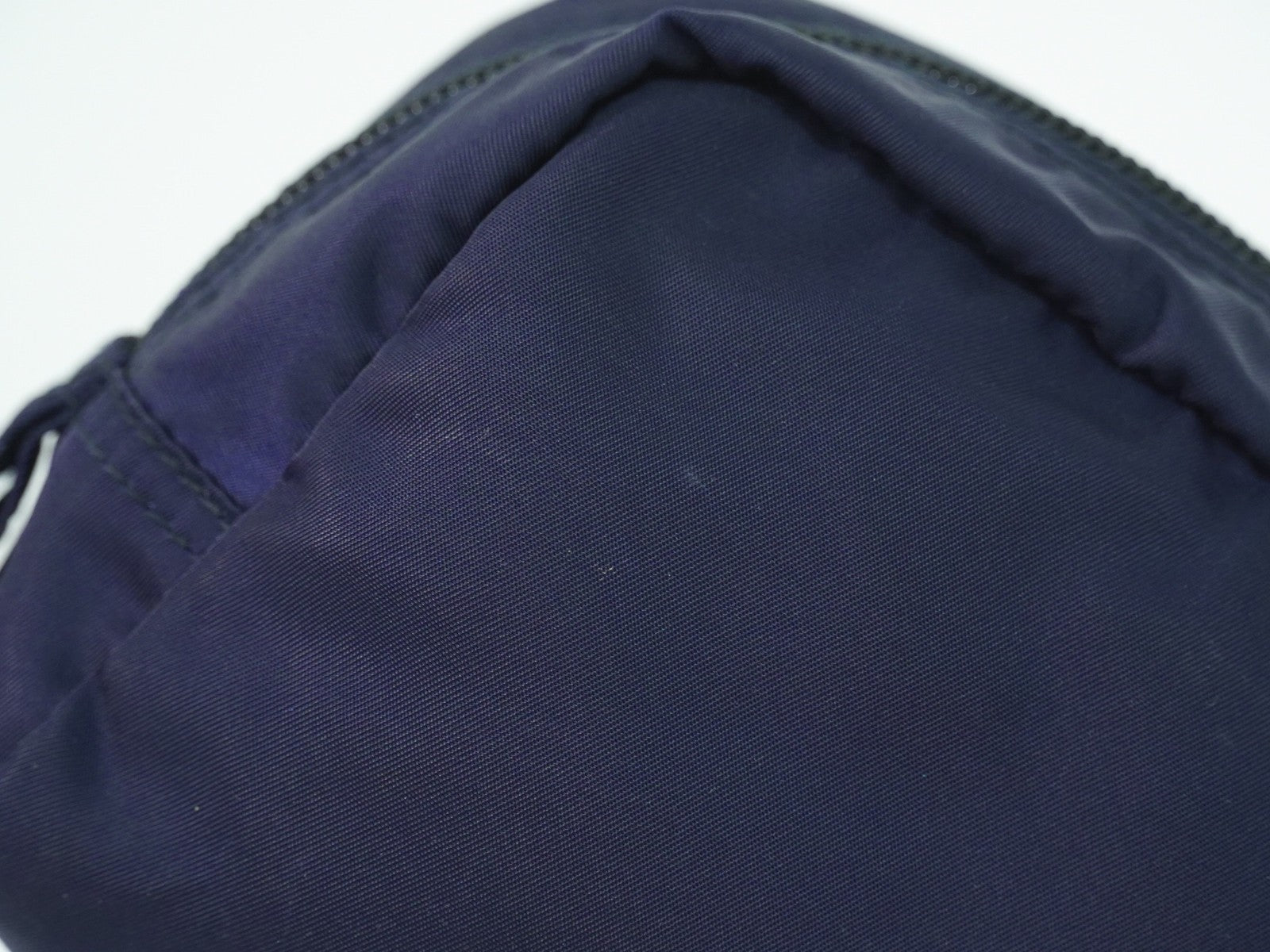 Prada Pochette Nylon, NAVY, NYLON, Clutche & pouche