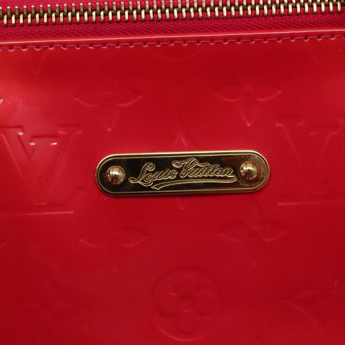 Louis Vuitton Bellevue Handbag Monogram Vernis, PINK, PATENT_LEATHER, Tote bag