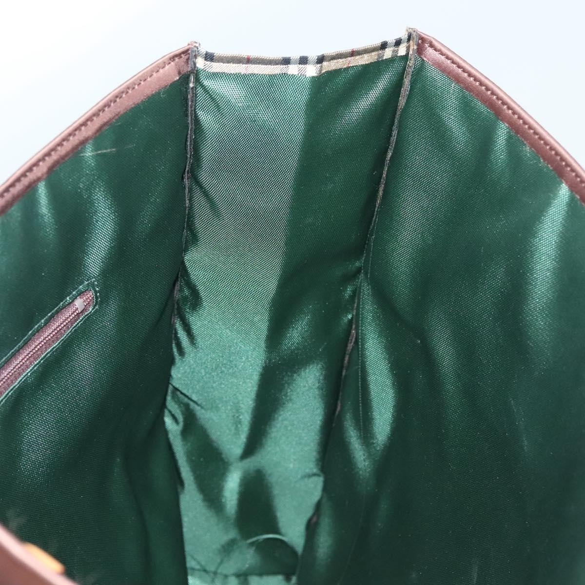 Burberry Nova Check Tote Nylon, BROWN, NYLON, Tote bag