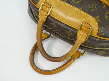 Louis Vuitton Trouville Handbag Monogram Canvas, BROWN, CANVAS, Handbag