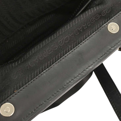 Prada Vintage Shoulder Bag Tessuto, BLACK, NYLON, Shoulder bag