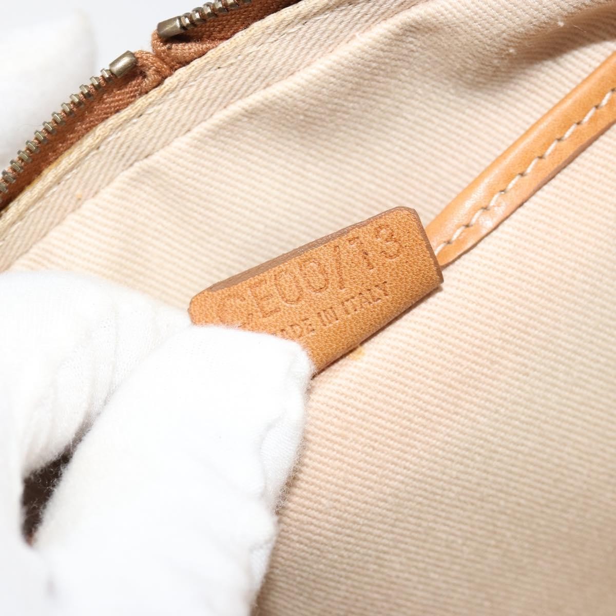 Celine Vintage Macadam Shoulder Bag Canvas, Multicolour, Canvas, Shoulder Bag