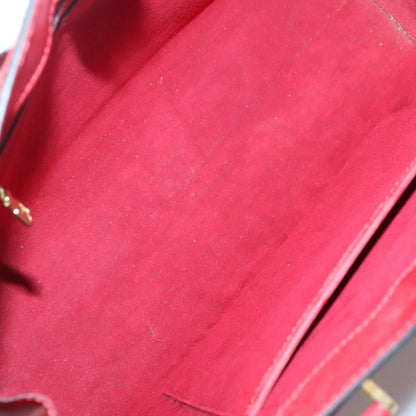 Louis Vuitton Duplex Bag Epi Leather, RED, LEATHER, Handbag