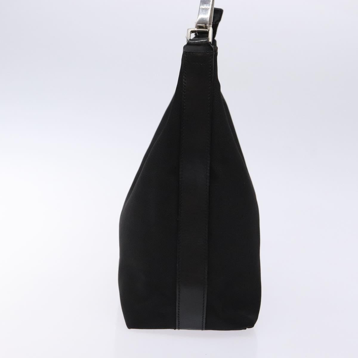 Gucci Zip Hobo Canvas, BLACK, CANVAS, Shoulder bag