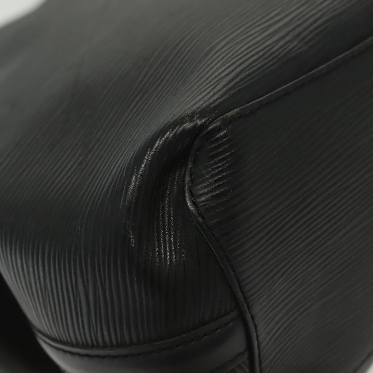 Louis Vuitton Mandara Handbag Epi Leather, BLACK, LEATHER, Shoulder bag