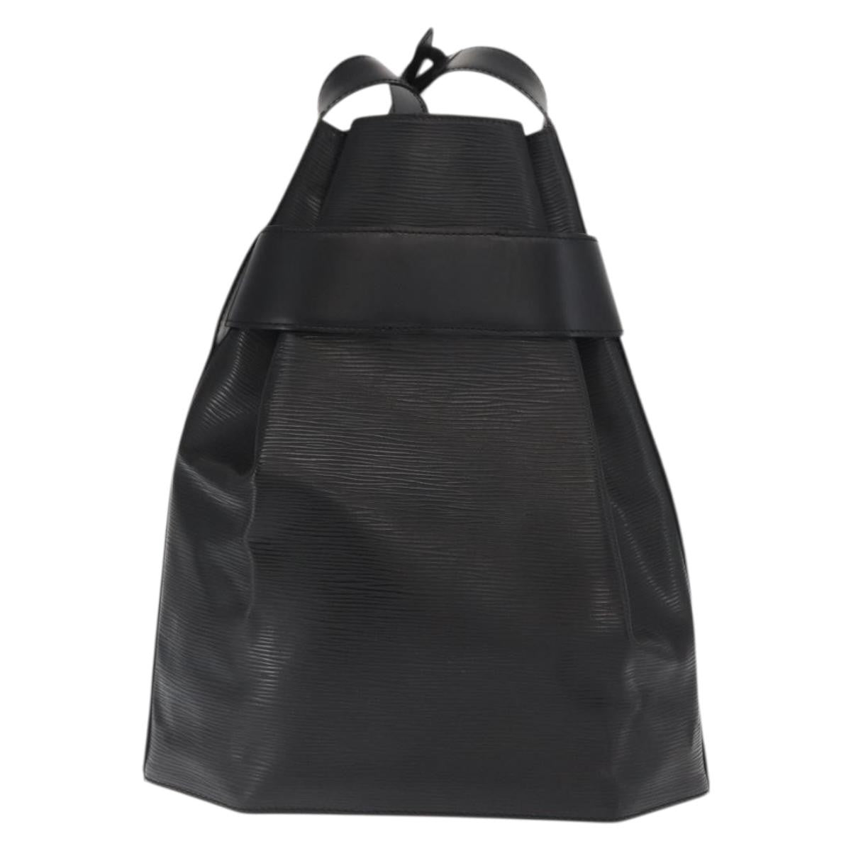Louis Vuitton Vintage Sac d'Epaule Handbag Epi Leather, BLACK, LEATHER, Shoulder bag