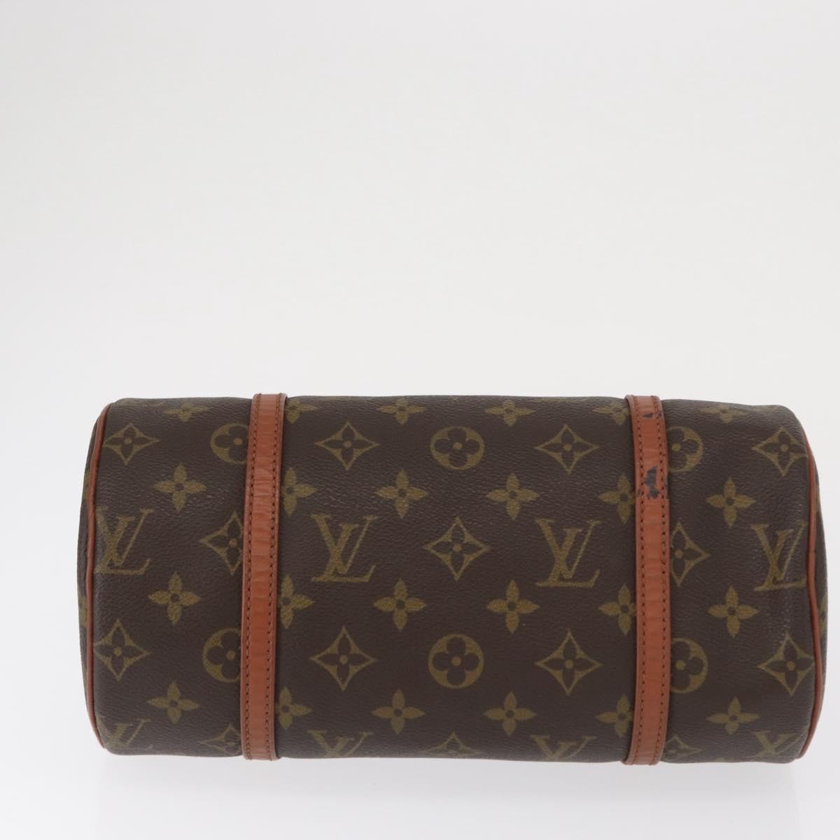 Louis Vuitton Papillon Handbag Monogram Canvas, BROWN, CANVAS, Handbag