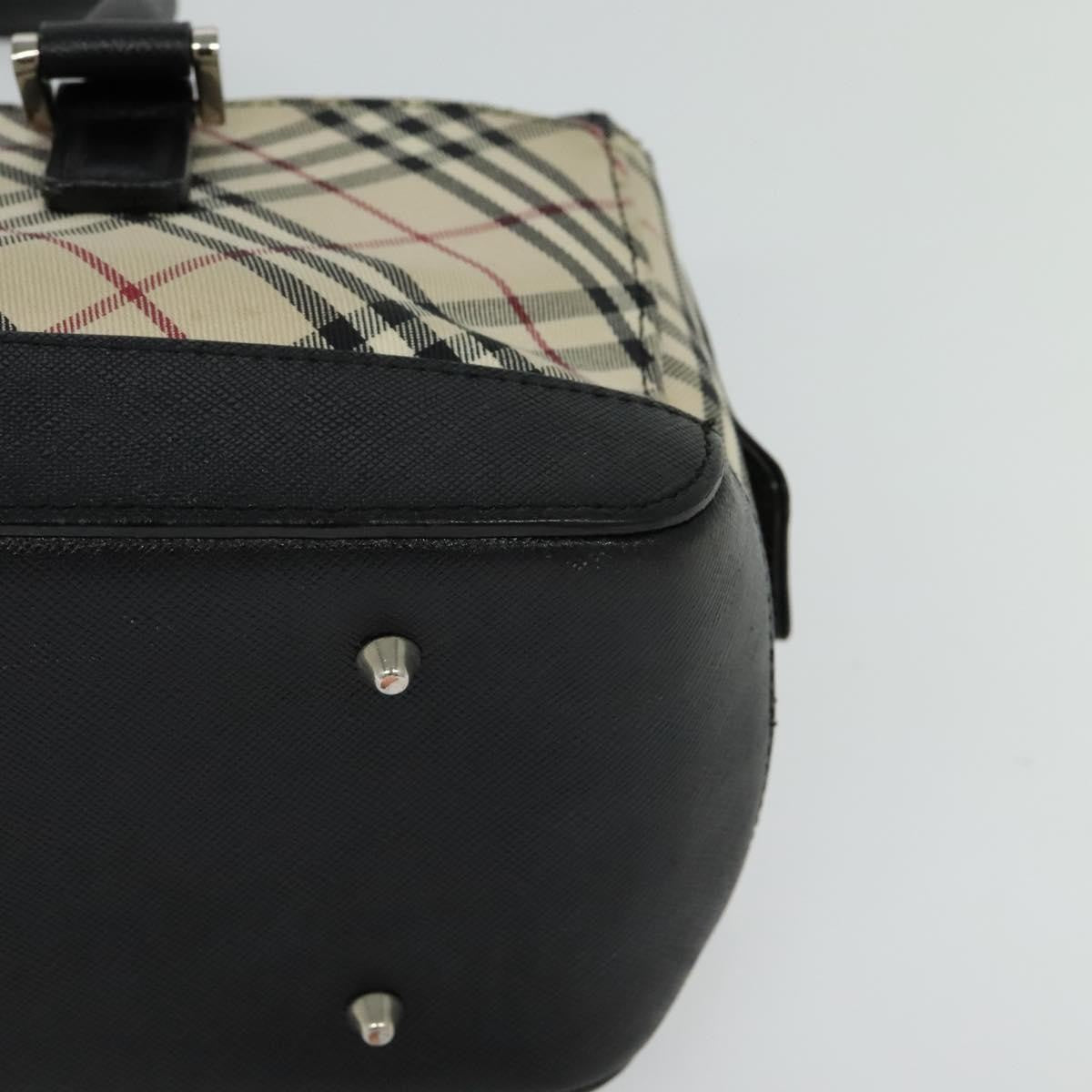 Burberry Nova Check Handbag Nova Check Canvas and leather, BEIGE, CANVAS, Handbag