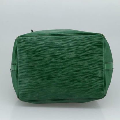 Louis Vuitton Petit Noe Handbag Epi Leather, GREEN, LEATHER, Shoulder bag