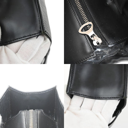 Louis Vuitton Z Gemeaux Tote Epi Leather, BLACK, LEATHER, Tote bag