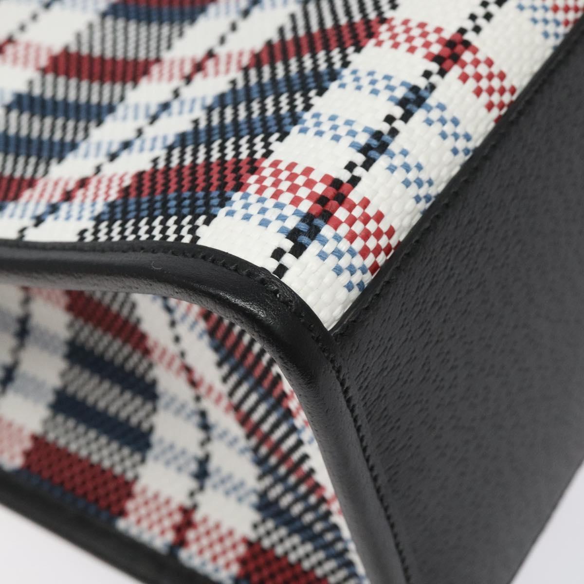 Gucci ICCUG Tote Embroidered Faux Raffia, MULTICOLOUR, CANVAS, Tote bag