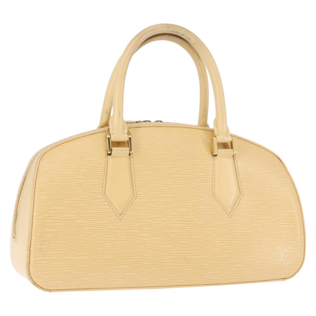Louis Vuitton Jasmin Bag Epi Leather, BEIGE, LEATHER, Handbag
