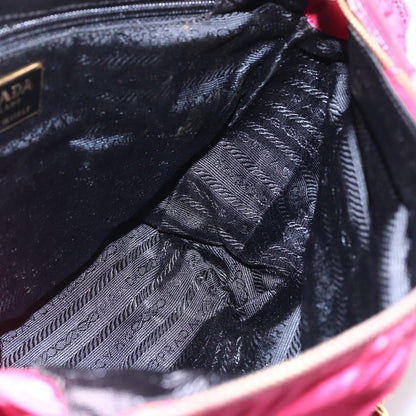Prada Re-Edition 1995 Chain Tote Quilted Re-Nylon, Pink, Nylon, Shoulder Bag