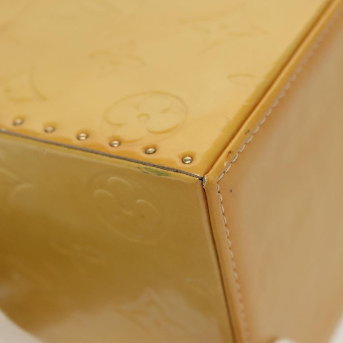 Louis Vuitton Bleecker Box Bag Monogram Vernis, BEIGE, PATENT_LEATHER, Clutche & pouche