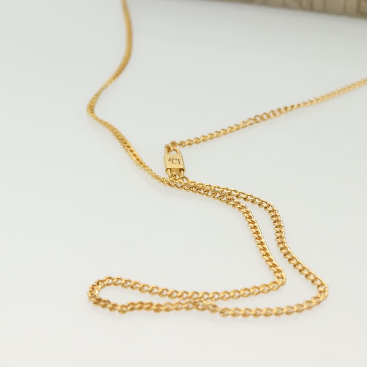 Christian Dior Vintage Honeycomb chain Canvas, BEIGE, CANVAS, Handbag